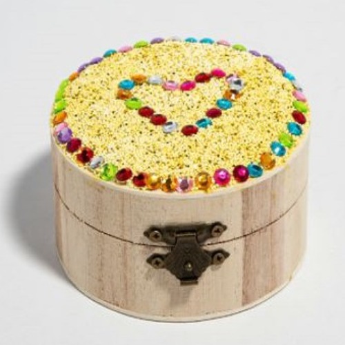 원형나무보석함만들기