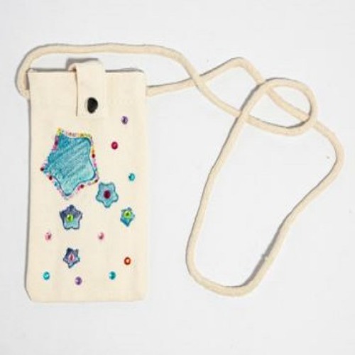 캔버스천핸드폰가방