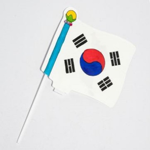 태극기그리기풍선