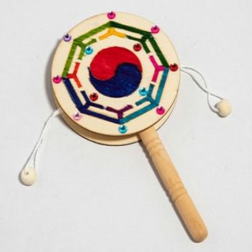 태극문양흔들이북