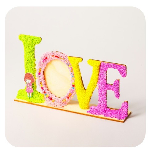 러브탁상액자만들기