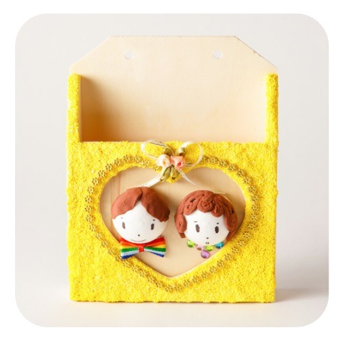 하트편지꽃이만들기