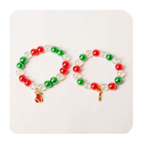 크리스마스펜던트팔찌