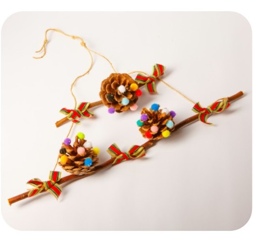 솔방울트리만들기