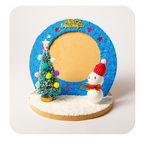 원형탁자액자만들기