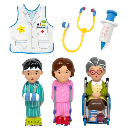 소프트치료병원놀이세트6p