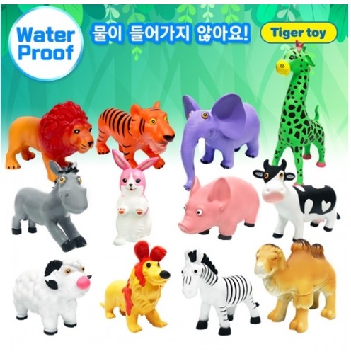 소프트티거동물(12P)