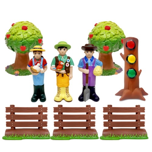 소프트티거동물농장놀이9p