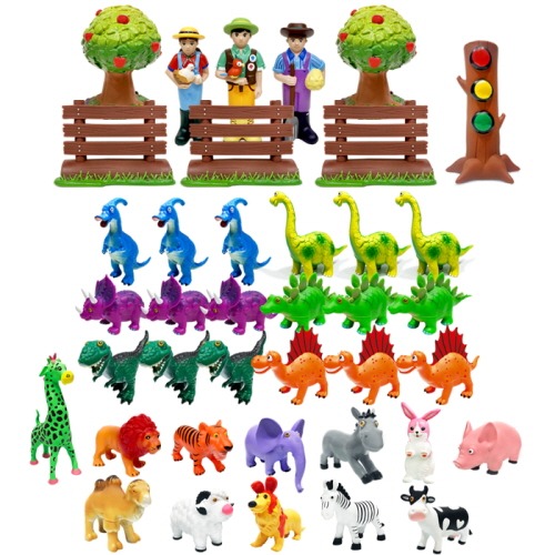 동물공룡농장올세트