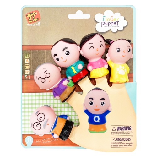 소프트손가락인형-6인가족