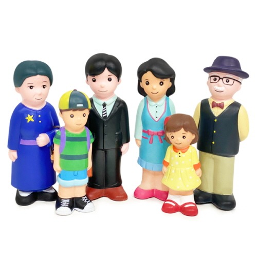 소프트가족인형6인