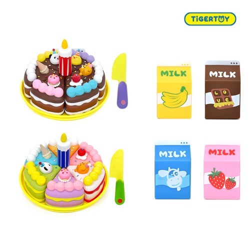 소프트파티초코케익2종+우유4종