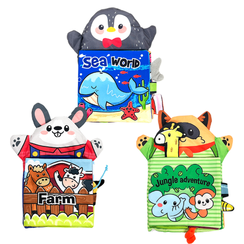 손인형헝겊책3종