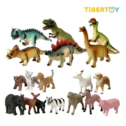 리얼소프트안전동물18종