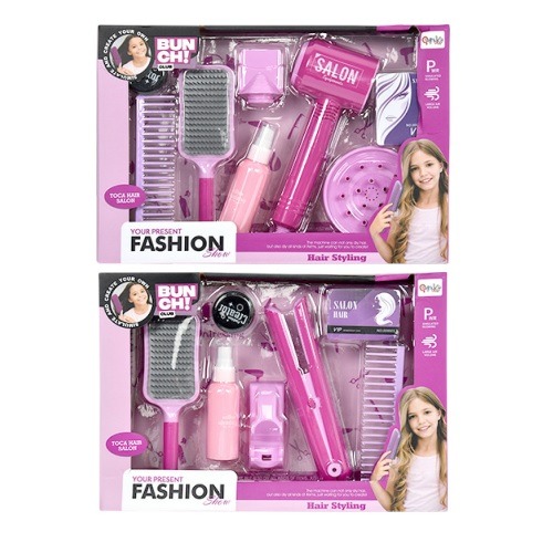 리얼핑크미용놀이2종