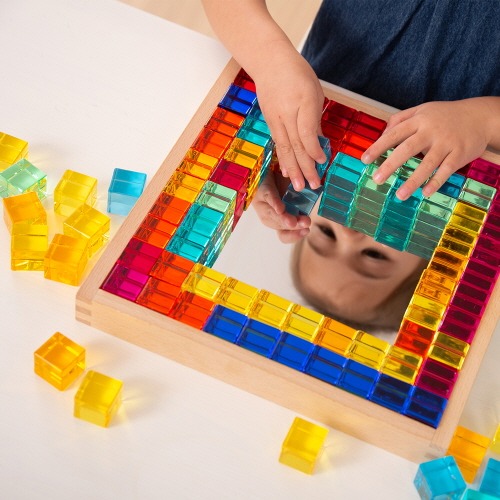 [Tickit]거울트레이크리스털큐브세트100pcs