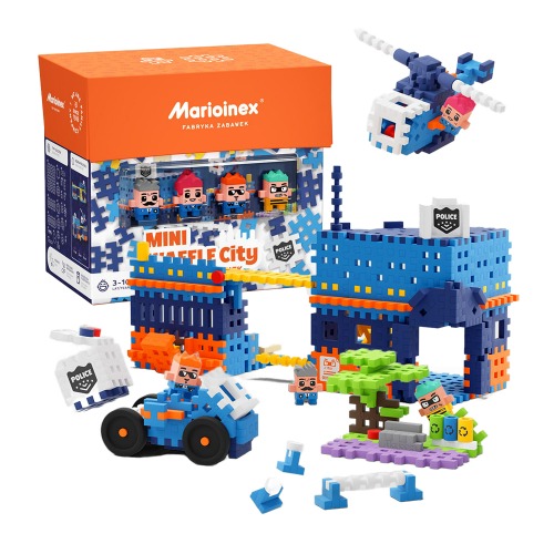 마리오넥스미니와플경찰차와보석가게(80pcs)