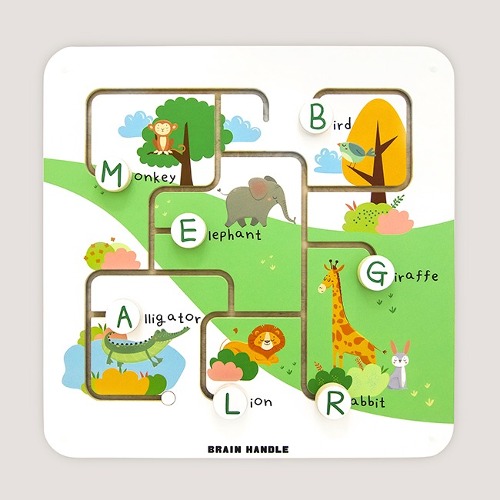 슬라이딩에듀알파벳동물