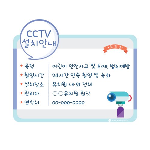 CCTV설치안내(기본형/큐브형)