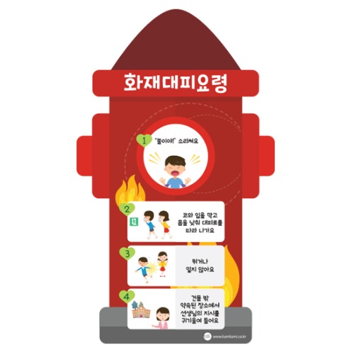 화재대피요령 소화전