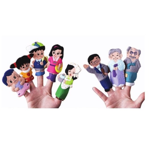 토독손가락인형/가족이야기(한복할머니)