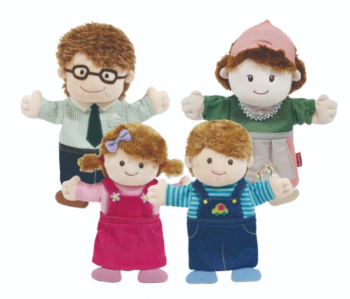 손인형행복한우리가족4종