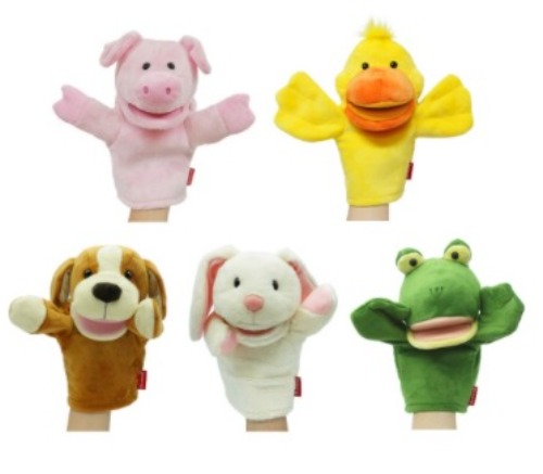 말하는손인형가축세트5종