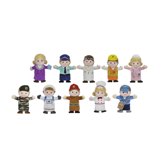 손인형직업이야기세트10종(낱개)