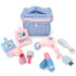 역할놀이미용세트하늘색가방