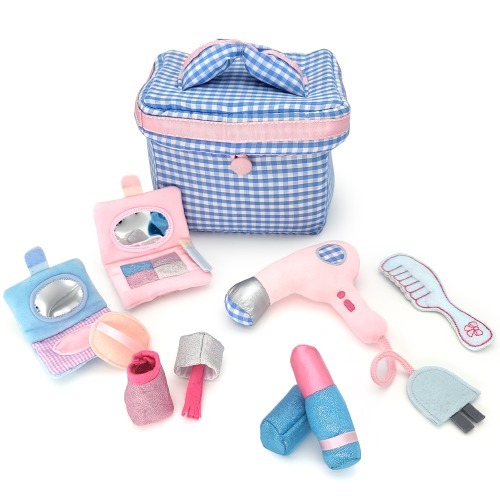 역할놀이미용세트하늘색가방