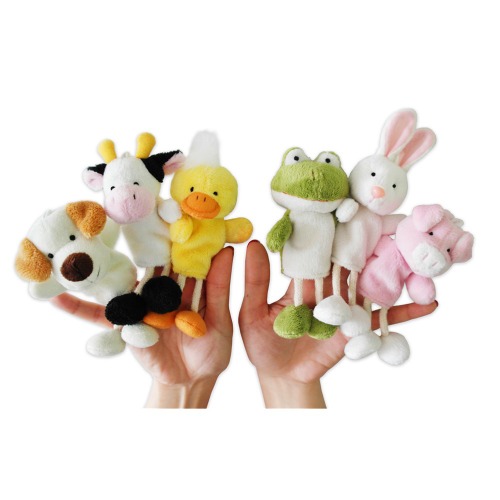 손가락인형가축동물이야기6종