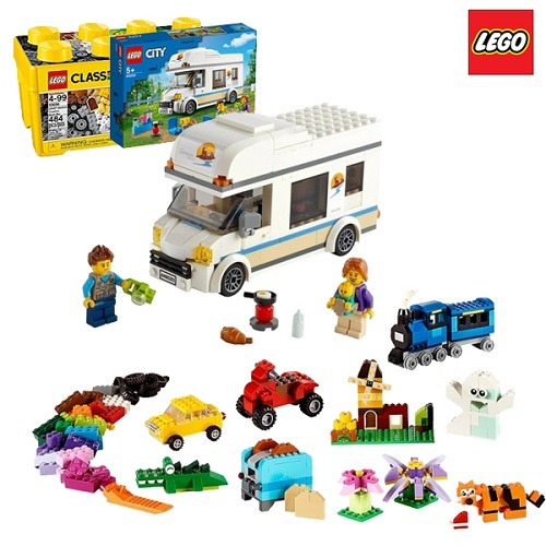 레고클래식&크리에이터행복한가족캠핑카세트