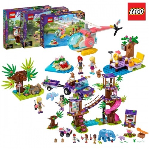 레고프렌즈동물구조대본부세트