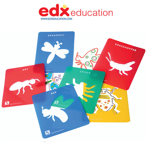 스텐실시리즈4곤충과거미스텐실