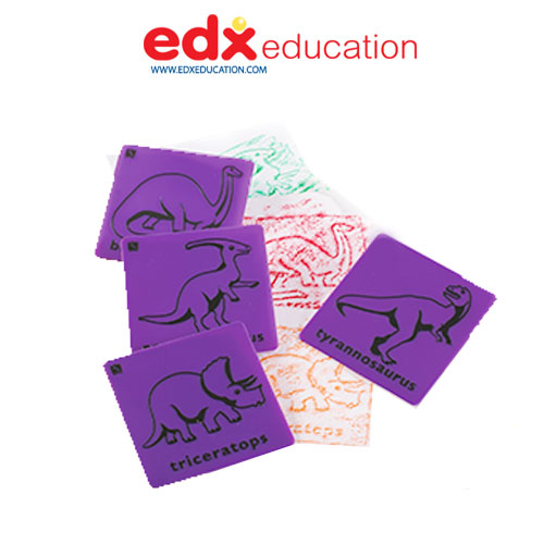 공룡프로타주그리기