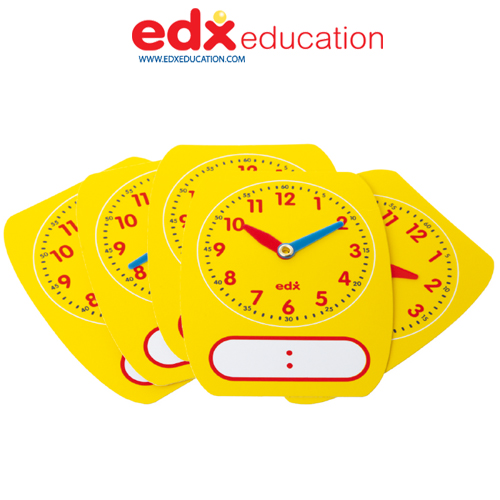 쓰고지우는모형시계12시간-학생용