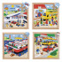 여러가지탈것퍼즐4종세트