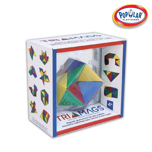 입체삼각자석블록