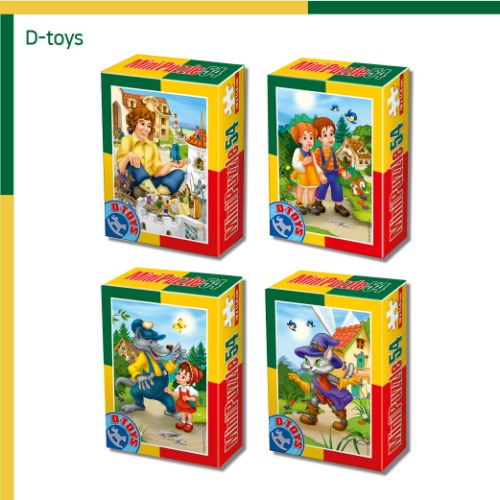 D-TOYS미니페어리테일퍼즐4종A세트