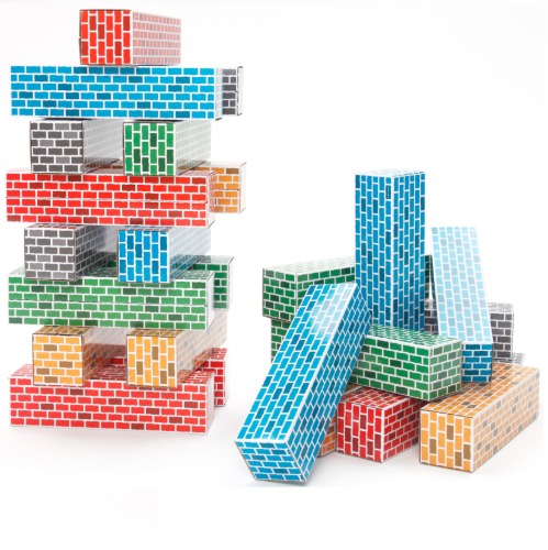 종이벽돌블록(정사각기둥)25