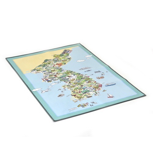 우리나라지도매트(대/중)