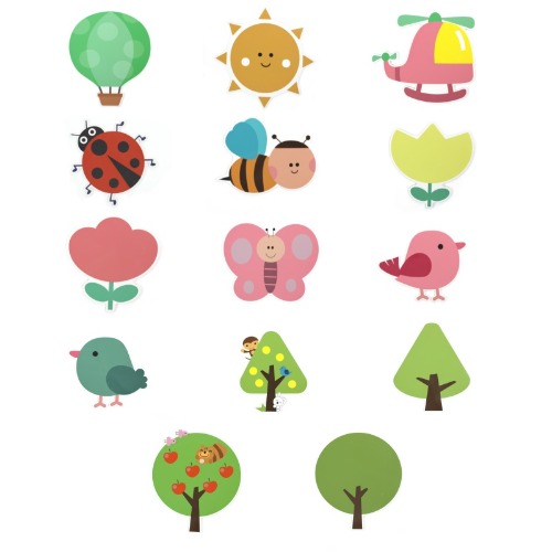 벽장식14종(낱개구매가능)