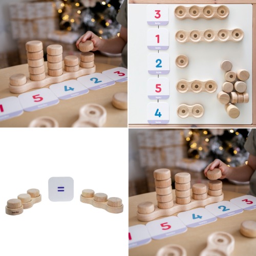 콘투원목마그네틱스팀블록