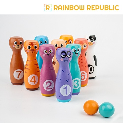 우드캐릭터볼링놀이