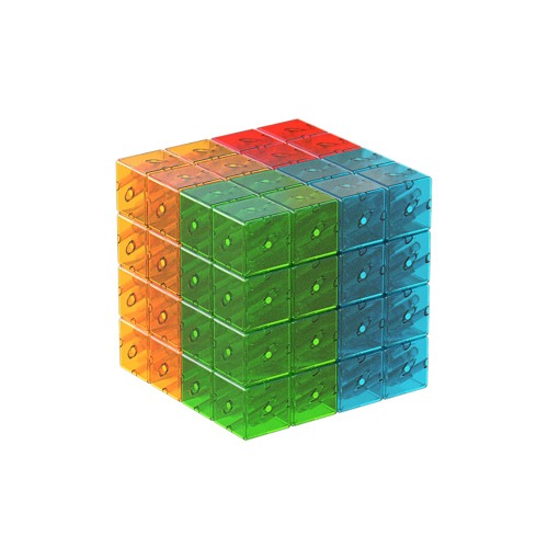 매직큐브크리스탈세트64pcs