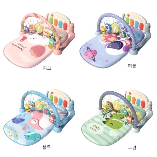 올리블리멜로디아기체육관(핑크,보라,블루,그린)