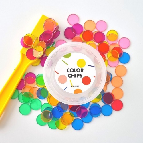 빌랑투명컬러칩자석놀이세트